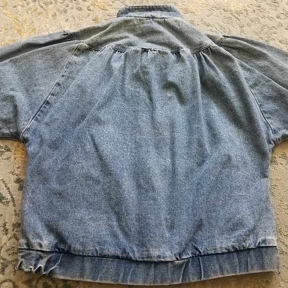 S.B.II By Bitterman SML Authentic Vintage 80's Jean Jacket Size M - Picture 2 of 12